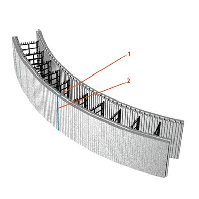 Curved Wall System