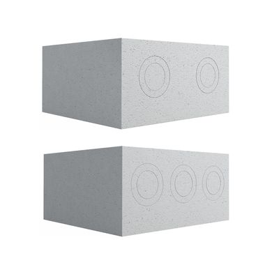 INFRACUBE - Pre-drilled Expanded Polystyrene Block