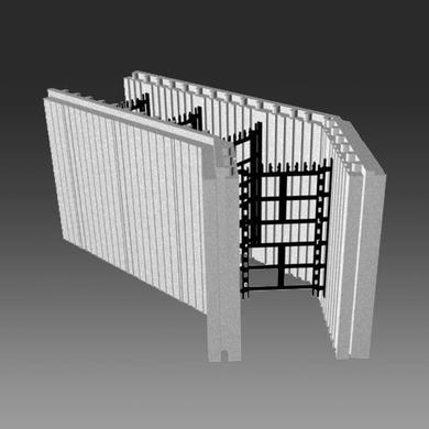 IZOBEST - Insulated Concrete Form 45 Degrees Angle Block