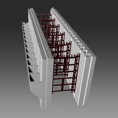 IZOBEST - Insulated Concrete Form Brick Ledge Block