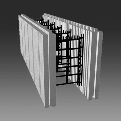 IZOBEST - Insulated Concrete Form Straight Block